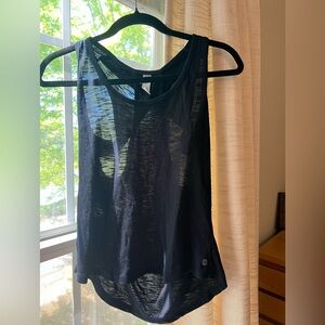 Balance Collection Black Sheer Racerback Tank